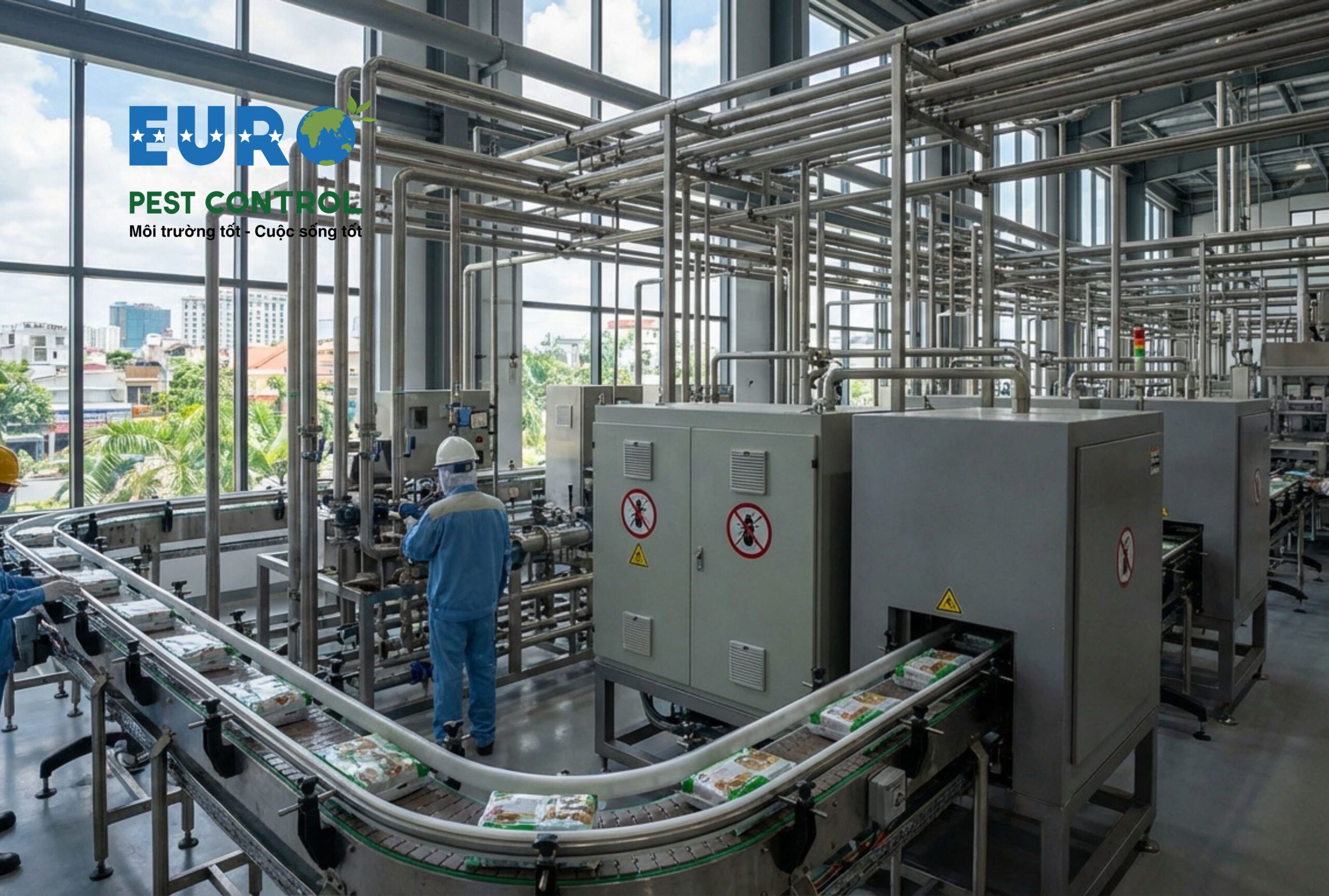Diệt Mối Công Nghiệp & Hệ Thống Sản Xuất TPHCM: Bảo Vệ Tài Sản và Chuỗi Vận Hành