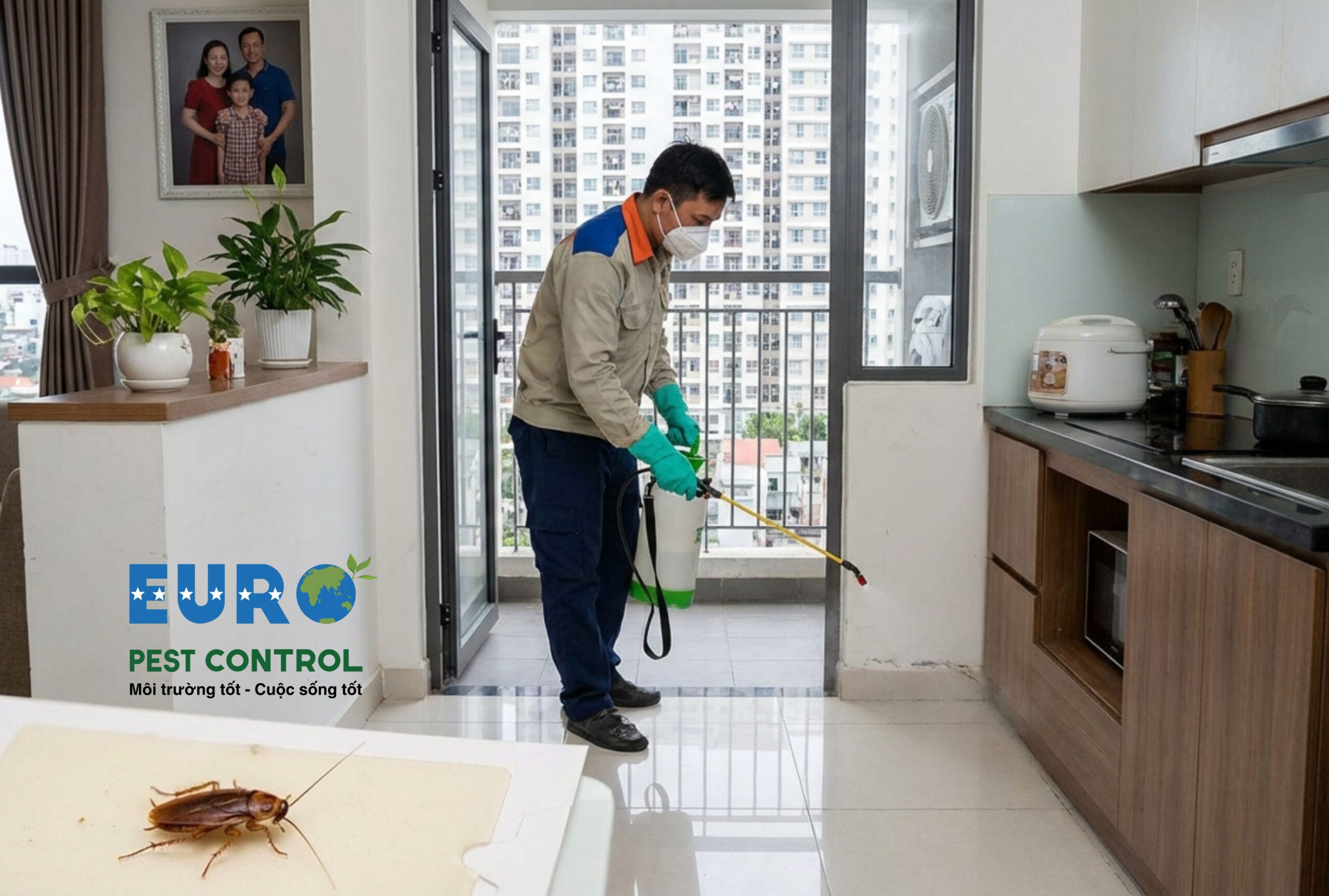 Dịch Vụ Diệt Gián Đức Tại Chung Cư & Khu Dân Cư TPHCM — Xử Lý Triệt Để, Không Tái Phát